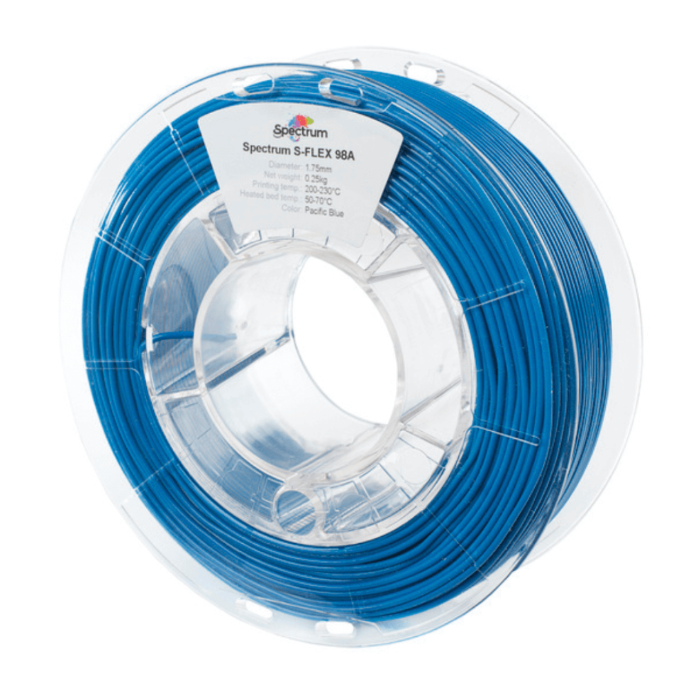 Filament Spectrum S-Flex 98A Pacific Blue 0.25 kg