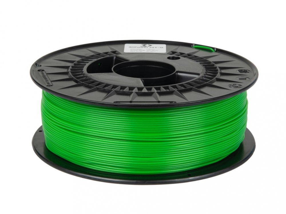 3DPower Basic PETG Light Green 1 kg