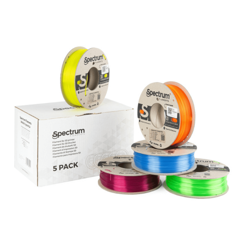 Spectrum PLA Crystal Orange 5×250 g