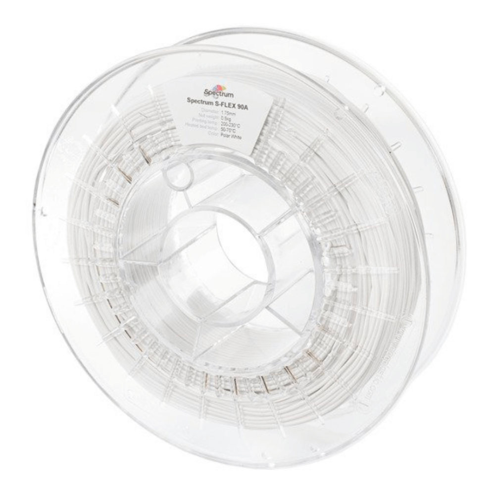 Filament Spectrum S-Flex 90A Polar White 0.5 kg