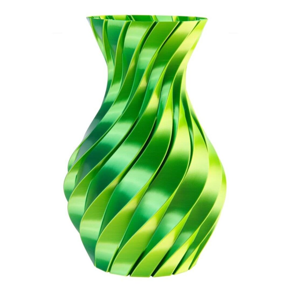 3DPower PLA SILK Dual Color Green Yellow 0.3 kg