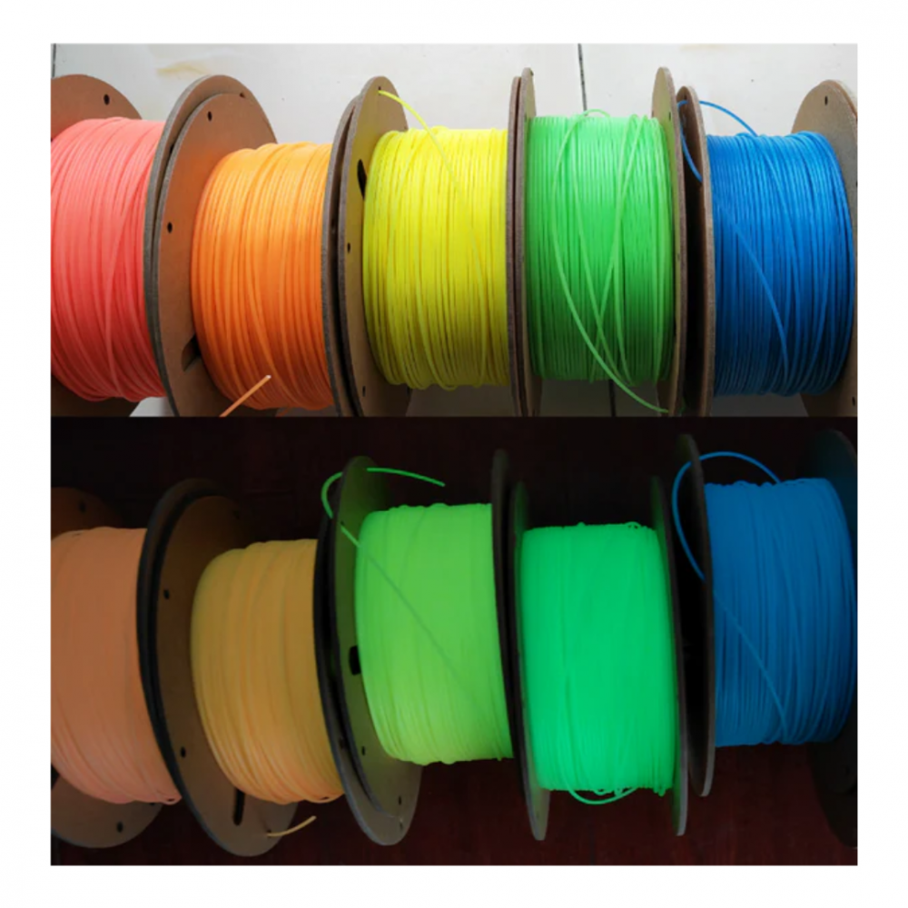 Polymaker PolyLite™ Luminous PLA Blue 1 kg