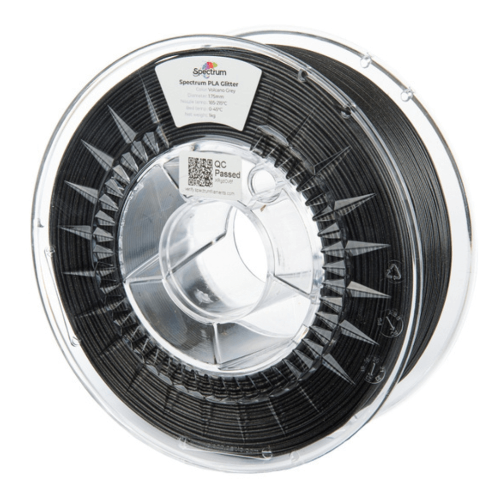 Filament Spectrum PLA Glitter Volcano Grey 1 kg