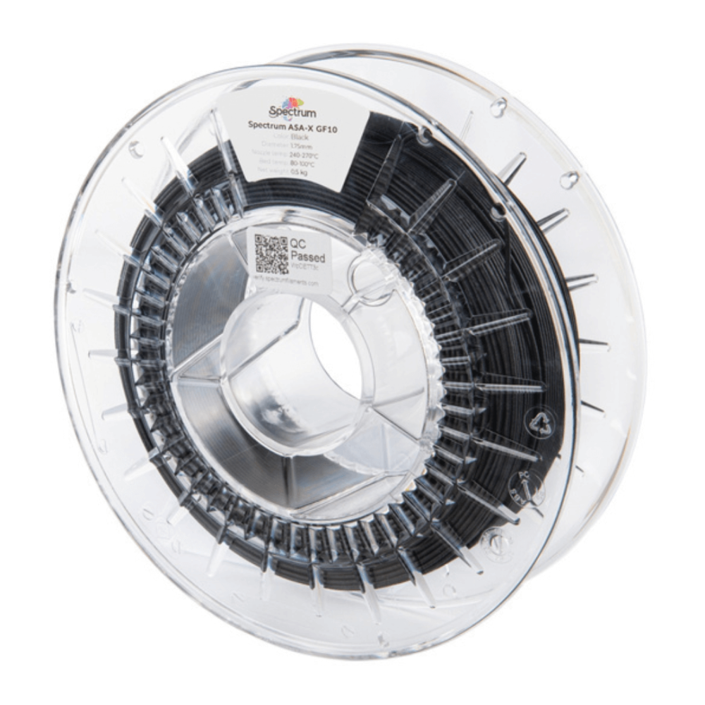 Filament Spectrum ASA-X GF10 Traffic Black 0.5 kg