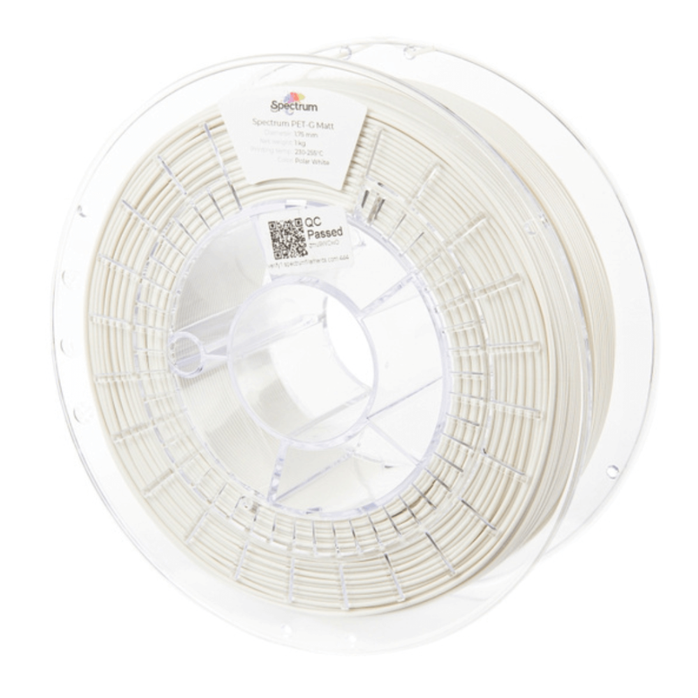 Filament Spectrum PETG MATT Polar White 1 kg
