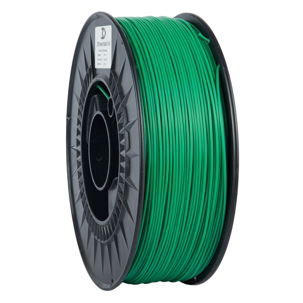 Filament 3DPower Basic PLA Grass Green 1 kg
