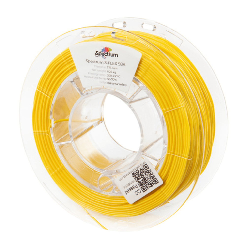 Filament Spectrum S-Flex 98A Bahama Yellow 0.25 kg