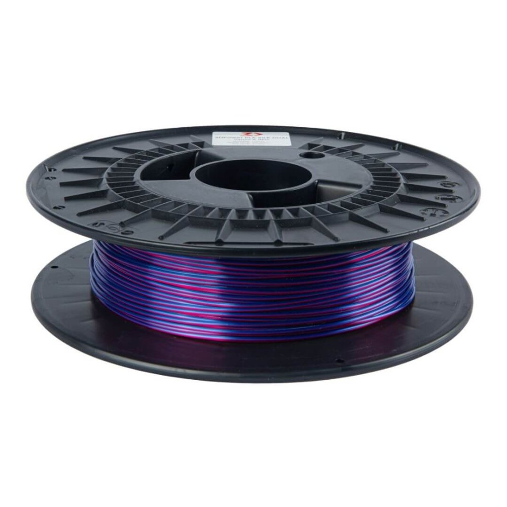 3DPower PLA SILK Dual Color Purple Blue 0.3 kg