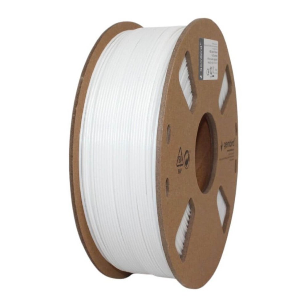 Filament Gembird ABS White 1 kg