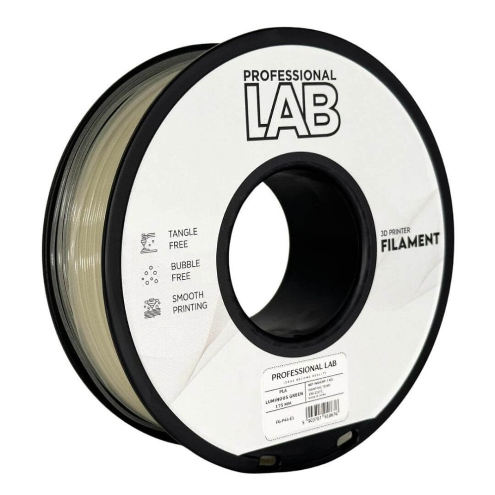 Filament Professional Lab PLA Luminous Green 1 kg