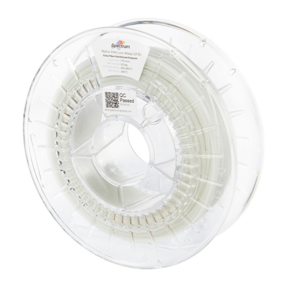 Filament Spectrum PA6 Low Warp GF30 Natural 0.5 kg