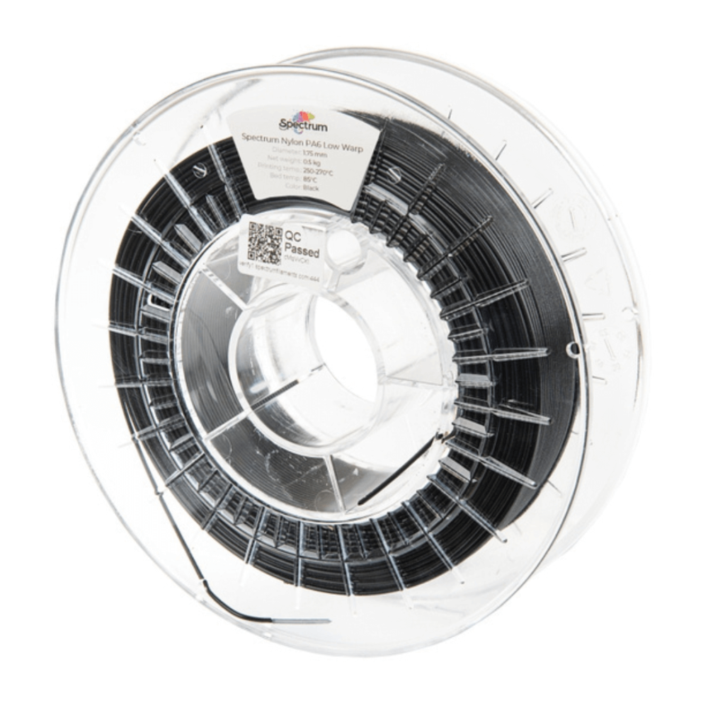 Filament Spectrum PA6 Low Warp Black 0.5 kg