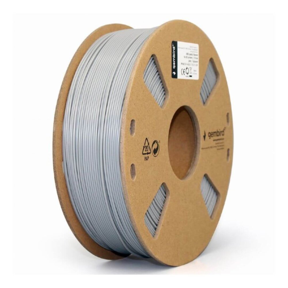 Filament Gembird ABS Grey 1 kg