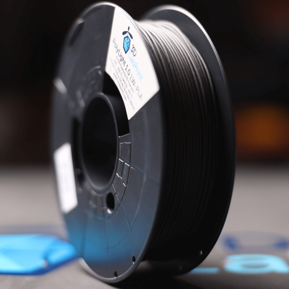 Filament 3DLabPrint PolyLight 1.0 LW PLA Dark 0.33 kg