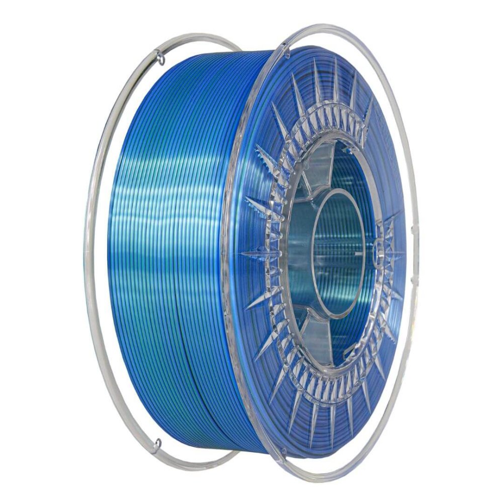 Filament Devil Design SILK DUAL Cold Green Blue 1 kg