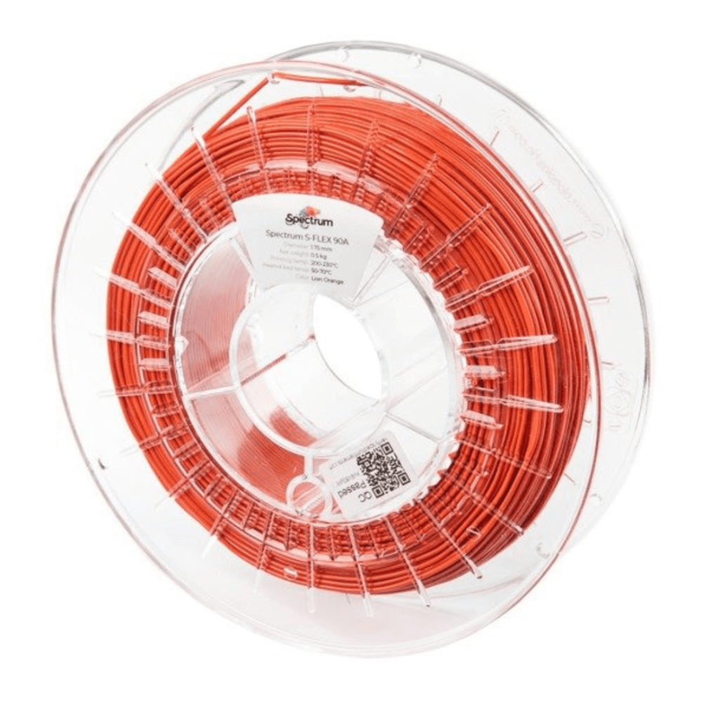 Filament Spectrum S-Flex 90A Lion Orange 0.5 kg