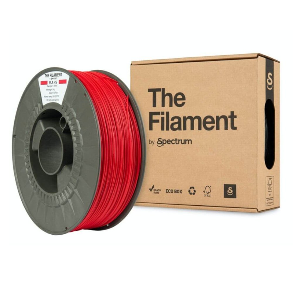 The Filament PLA HS Fire Red 1 kg