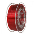 Filament Devil Design PETG Ruby Red Transparent 1 kg