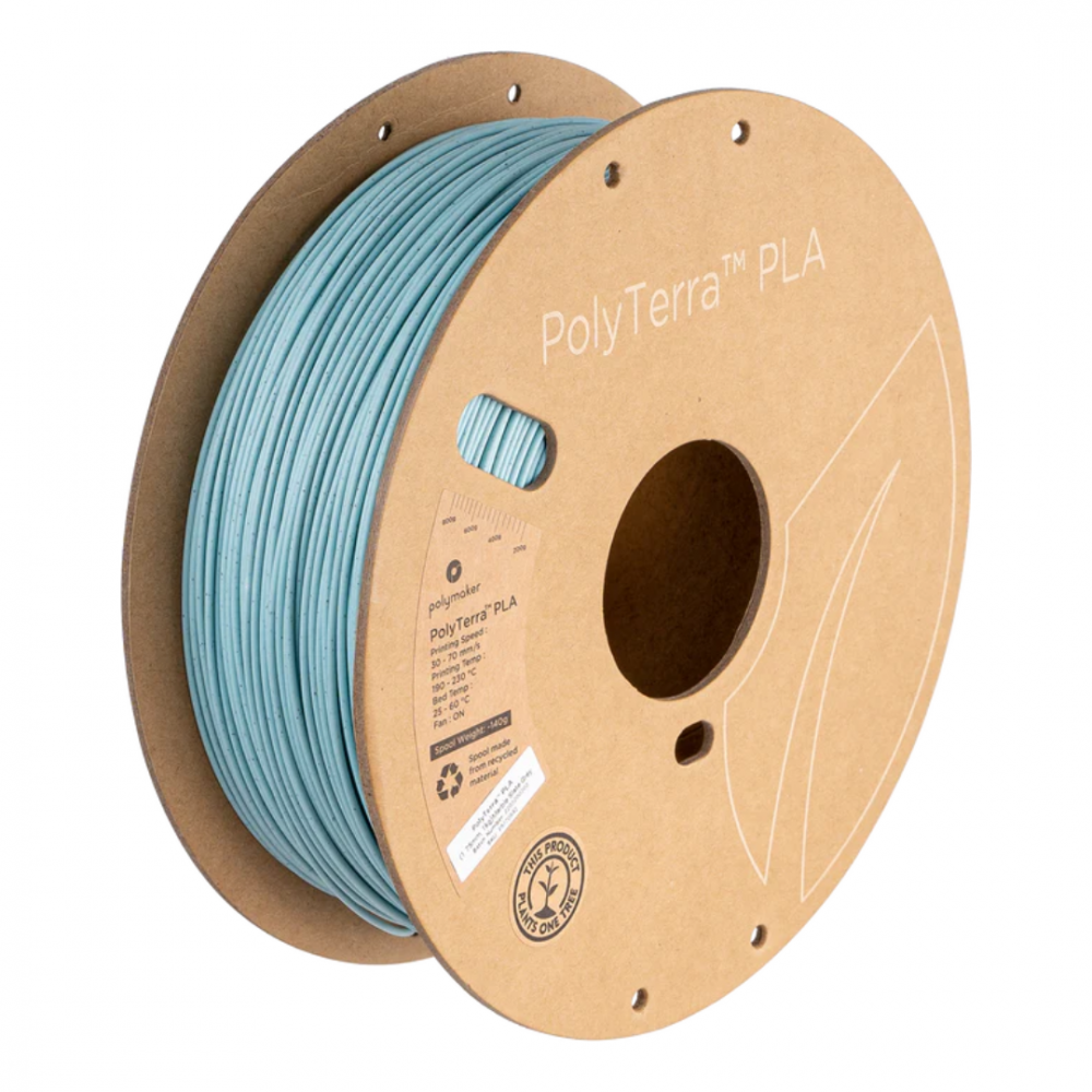 Filament Polymaker PolyTerra™ Marble PLA Gray 1 kg