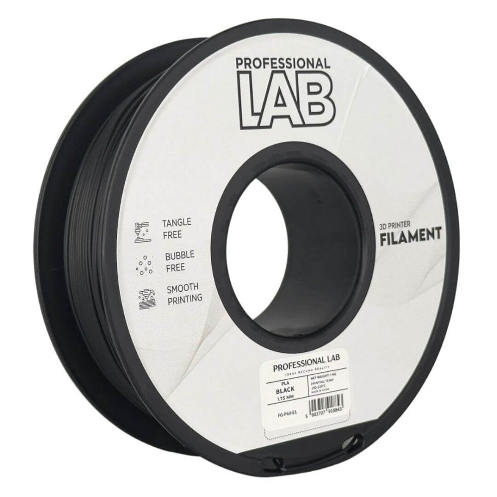 Filament Professional Lab PLA Basic Black 1 kg