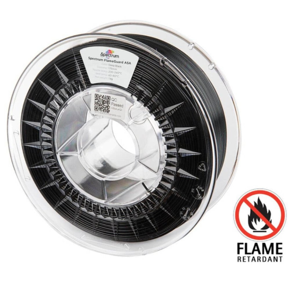 Filament Spectrum FlameGuard ASA 275 Deep Black 1 kg