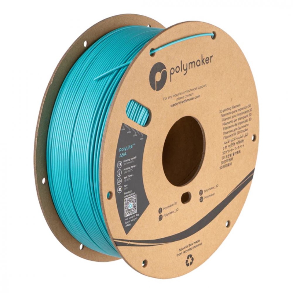 Filament Polymaker PolyLite™ ASA Teal 1 kg