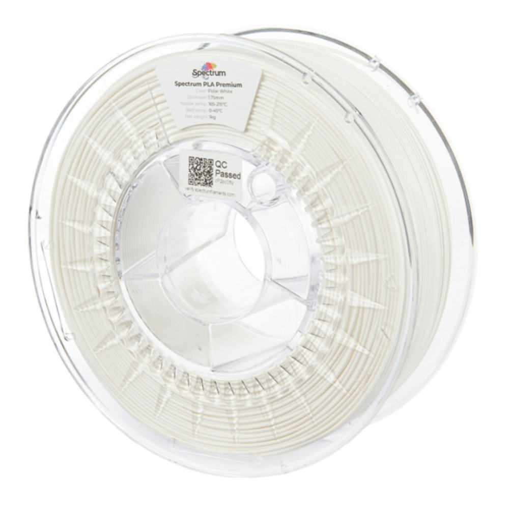 Filament Spectrum PLA Premium Polar White 1 kg