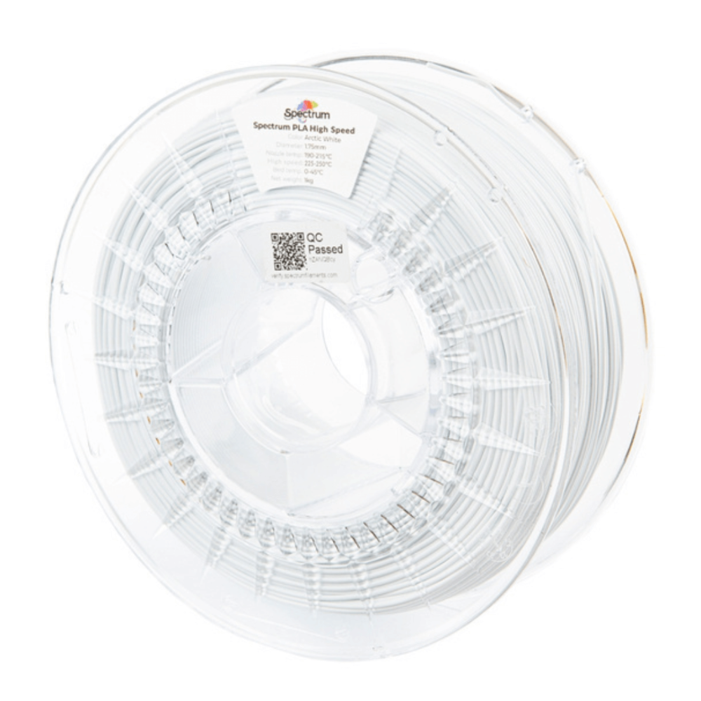 Filament Spectrum PLA Premium High Speed Arctic White 1 kg