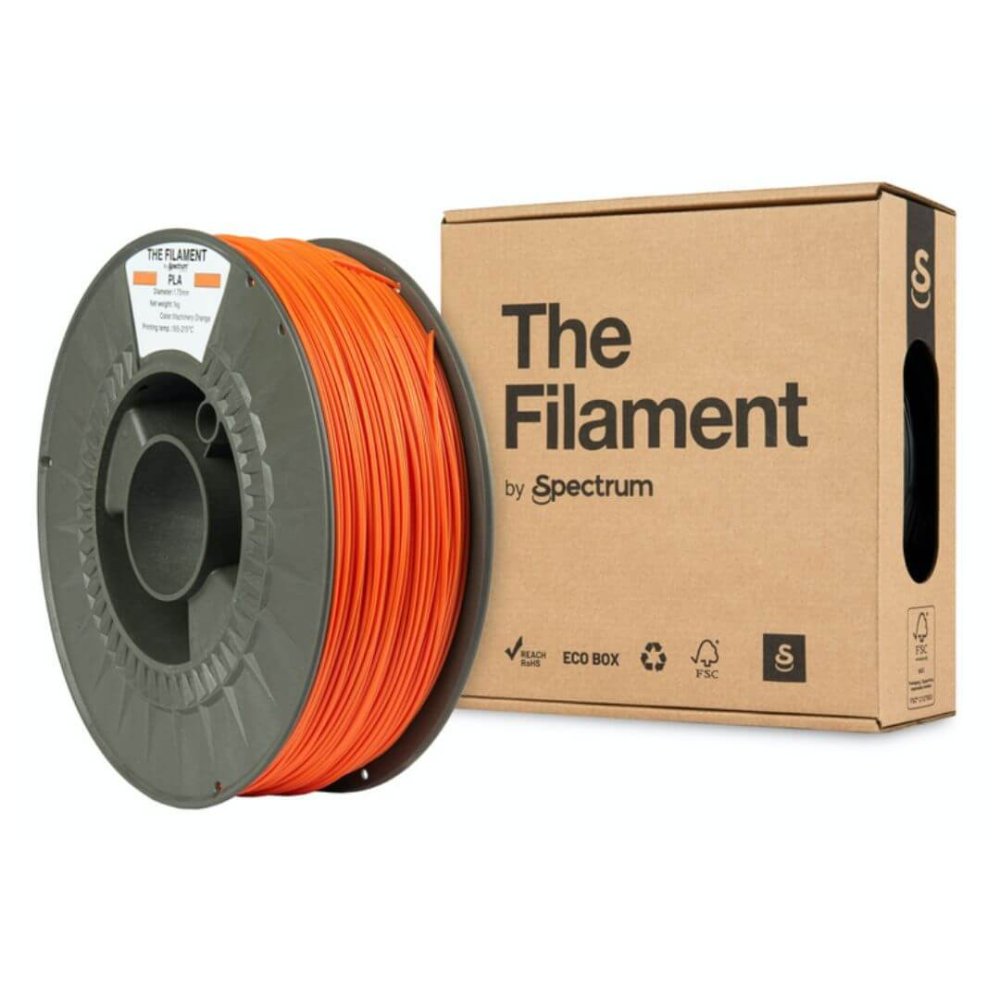The Filament PLA Machinery Orange 1 kg