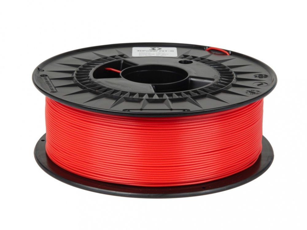 3DPower Basic PETG Red 1 kg