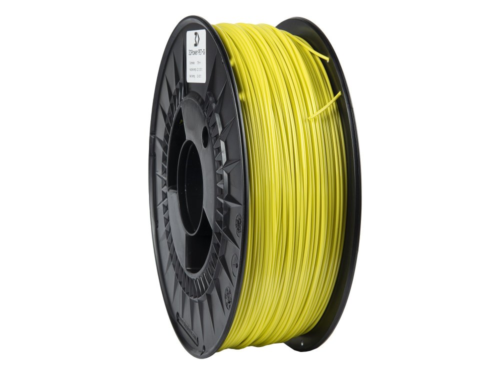 Filament 3DPower Basic PETG Yellow 1 kg