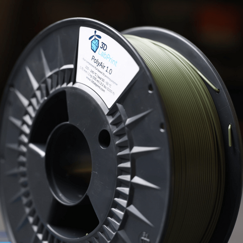 Filament 3DLabPrint PolyAir 1.0 Army Green 1 kg