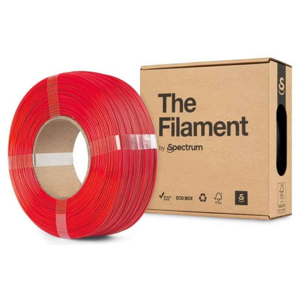 The Filament ReFill PLA Technical Red 1 kg
