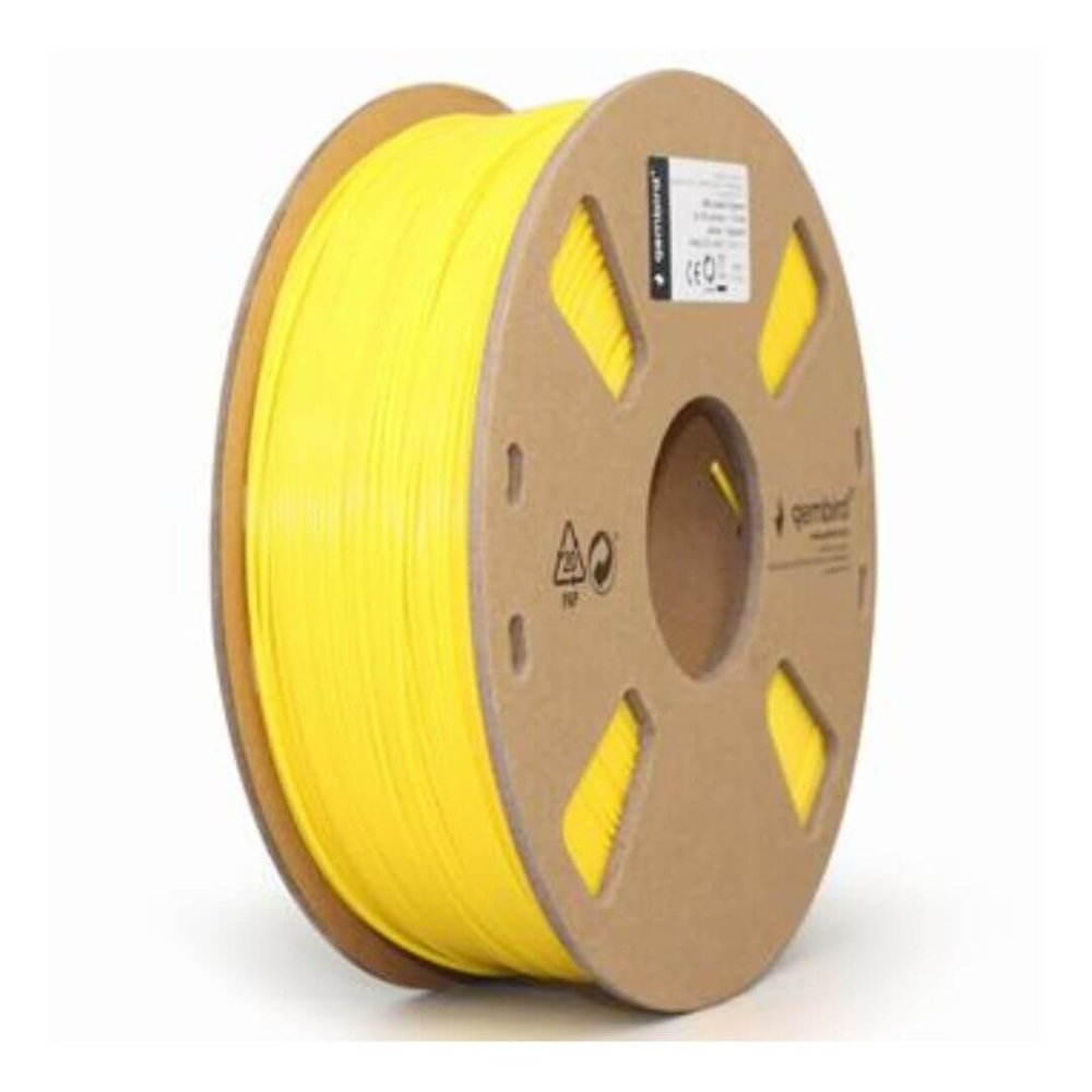 Filament Gembird ABS Yellow 1 kg