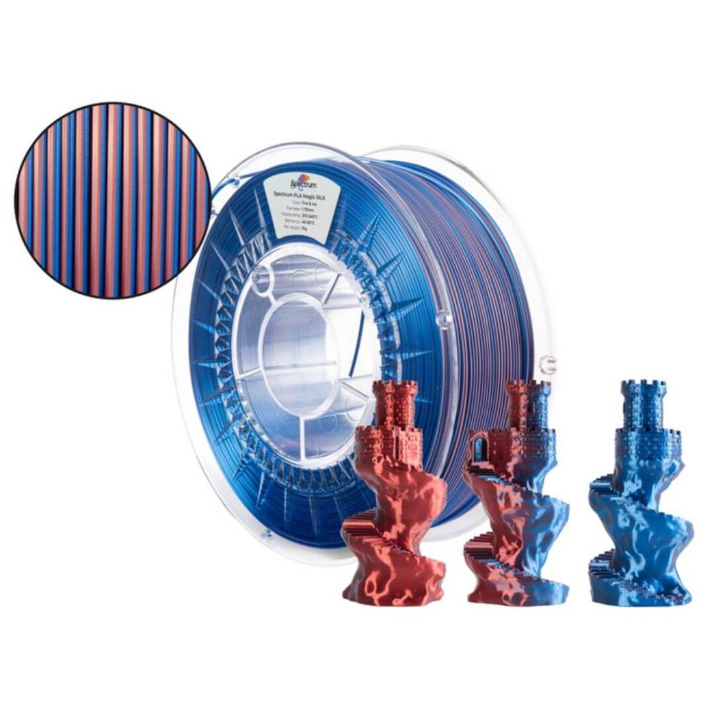Filament Spectrum PLA Magic SILK Fire Ice 1 kg
