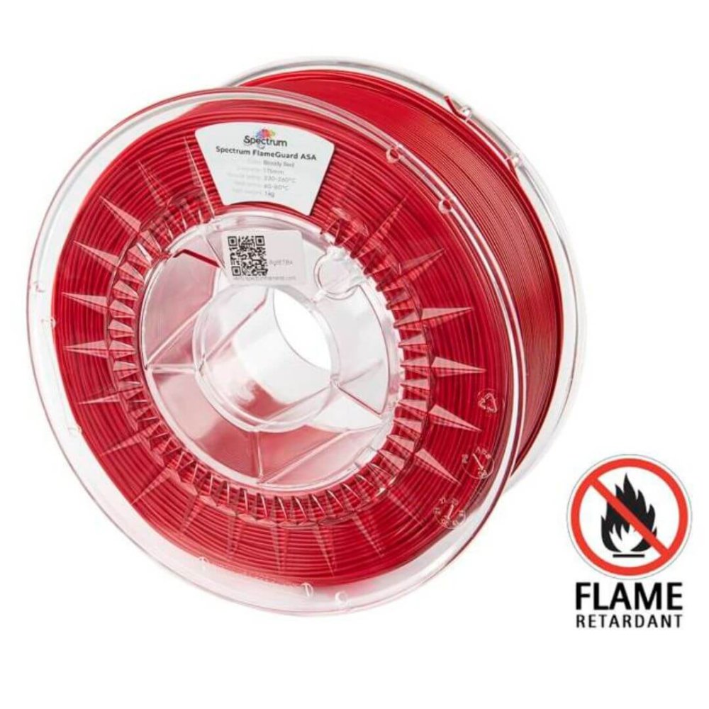 Filament Spectrum FlameGuard ASA 275 Bloody Red 1 kg