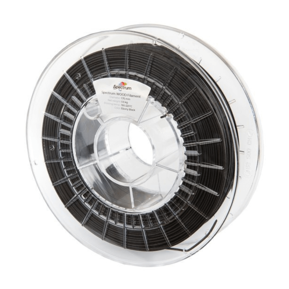 Filament Spectrum WOOD Ebony Black 0.5 kg