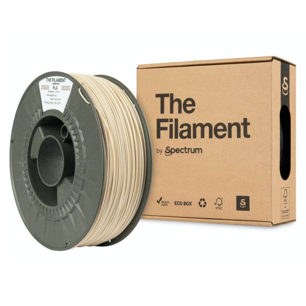 The Filament PLA Wood Ash 1 kg