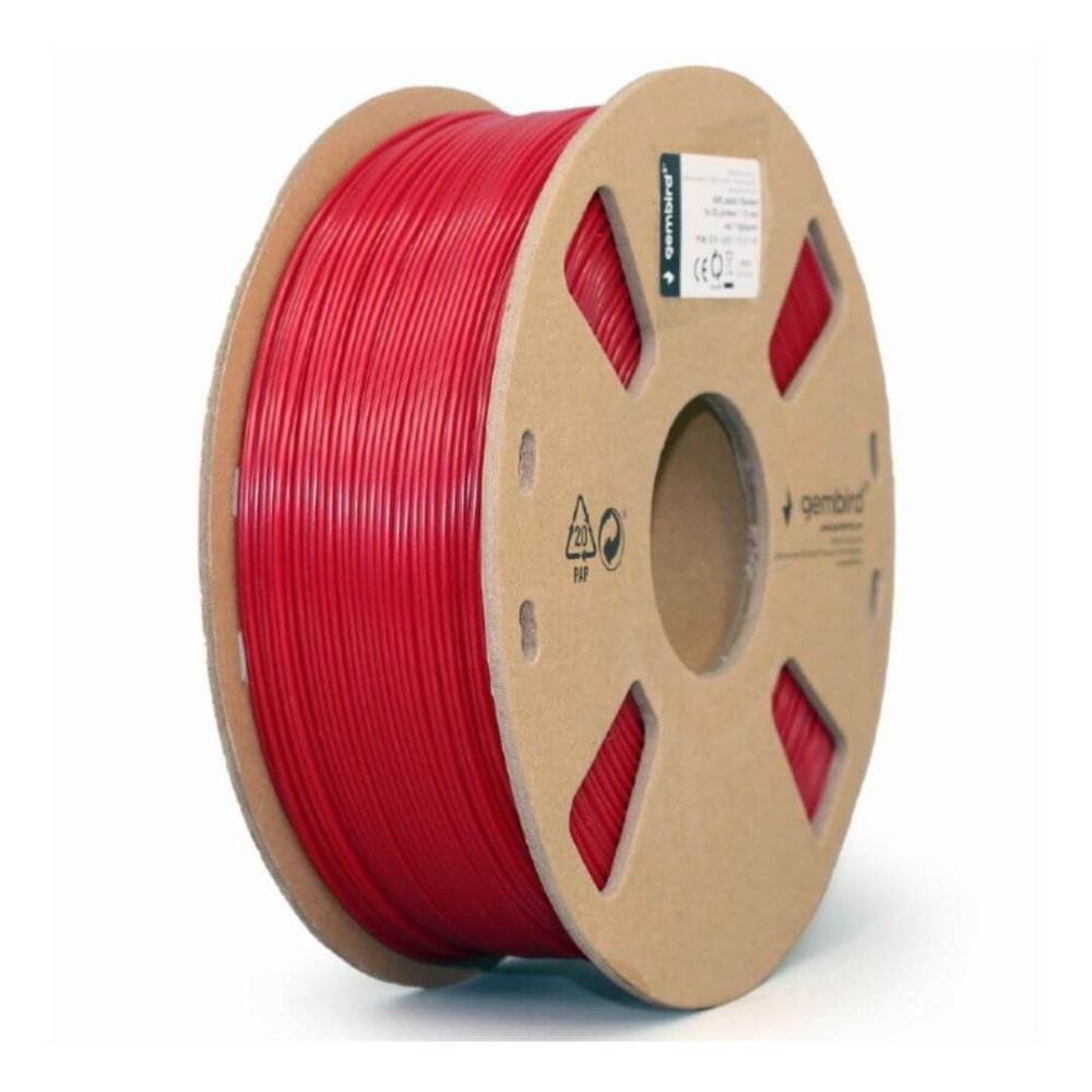 Filament Gembird ABS Red 1 kg
