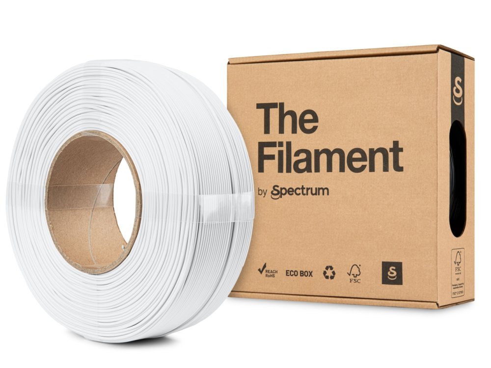 Filament The Filament ReFill PLA Matte White 1 kg