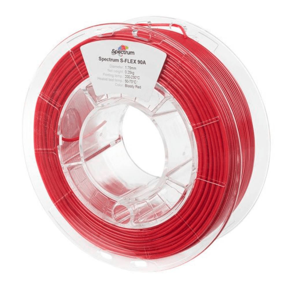 Filament Spectrum S-Flex 90A Bloody Red 0.25 kg