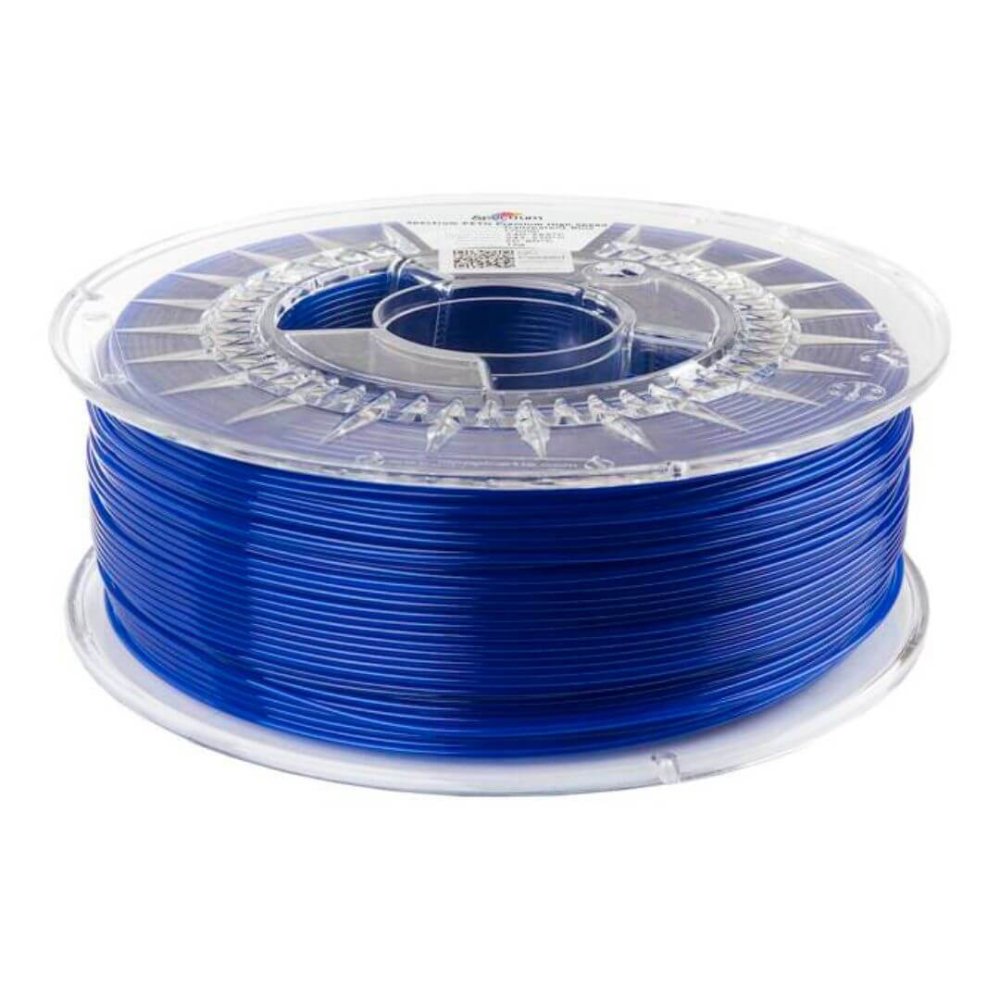 Spectrum PETG Premium High Speed Transparent Blue 1 kg