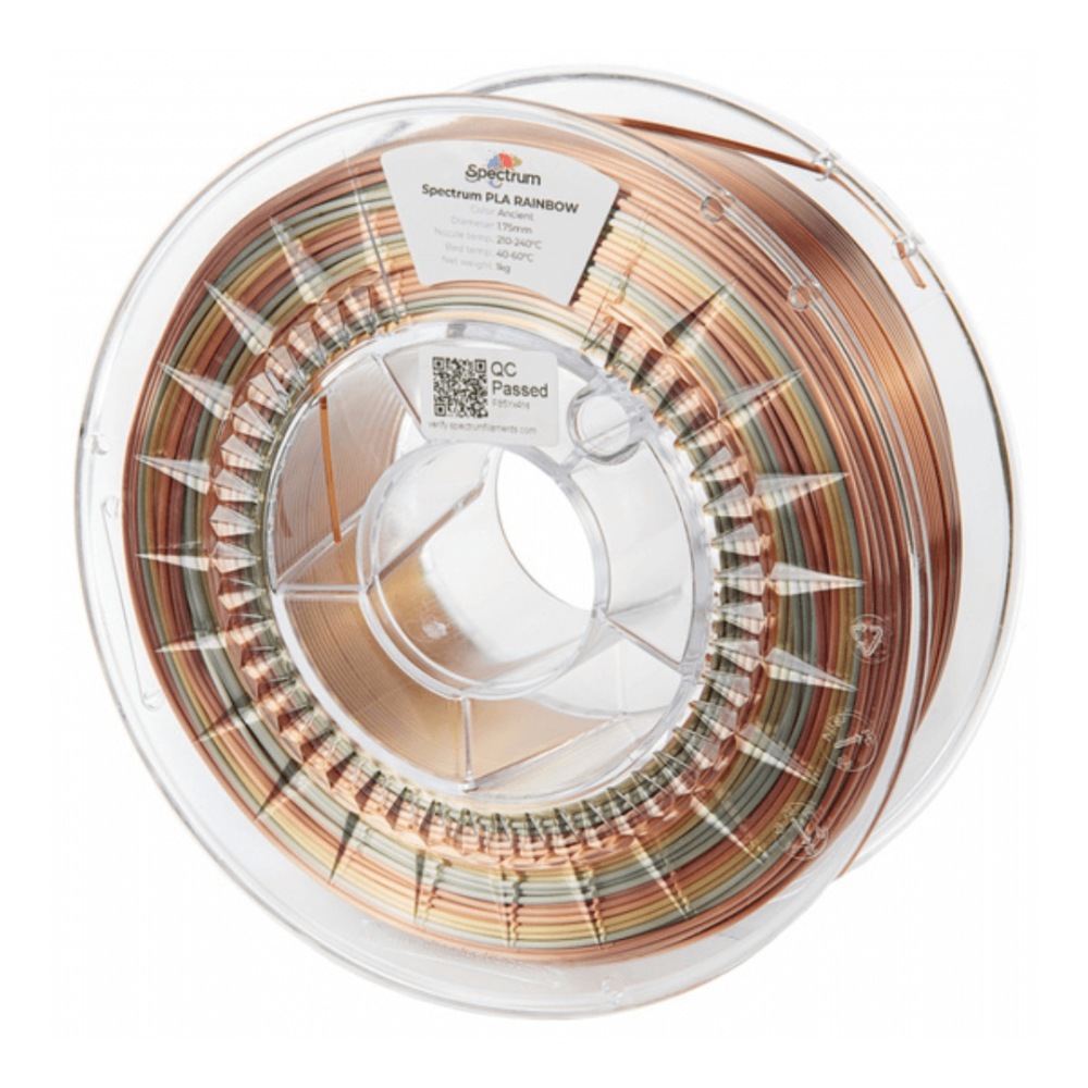 Filament Spectrum PLA SILK Rainbow Ancient 1 kg
