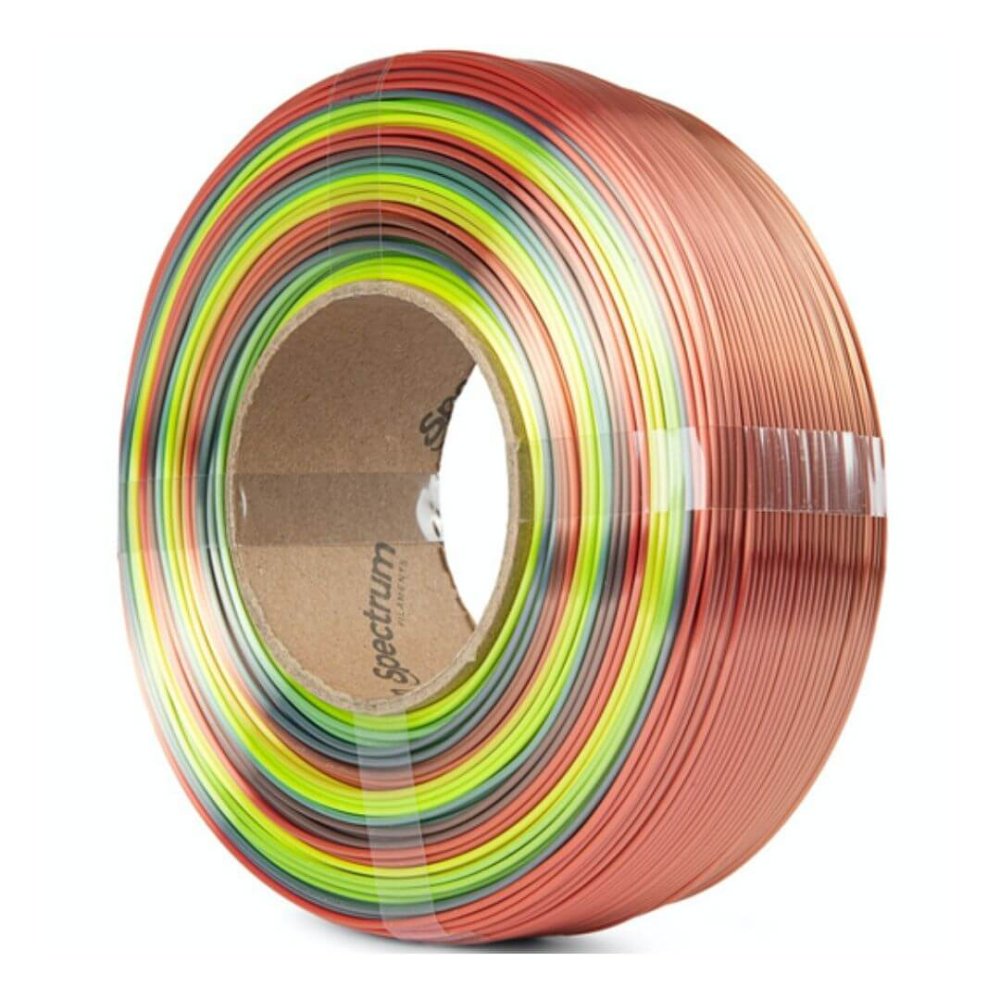 Filament Spectrum ReFill PLA SILK Rainbow Fusion 1 kg