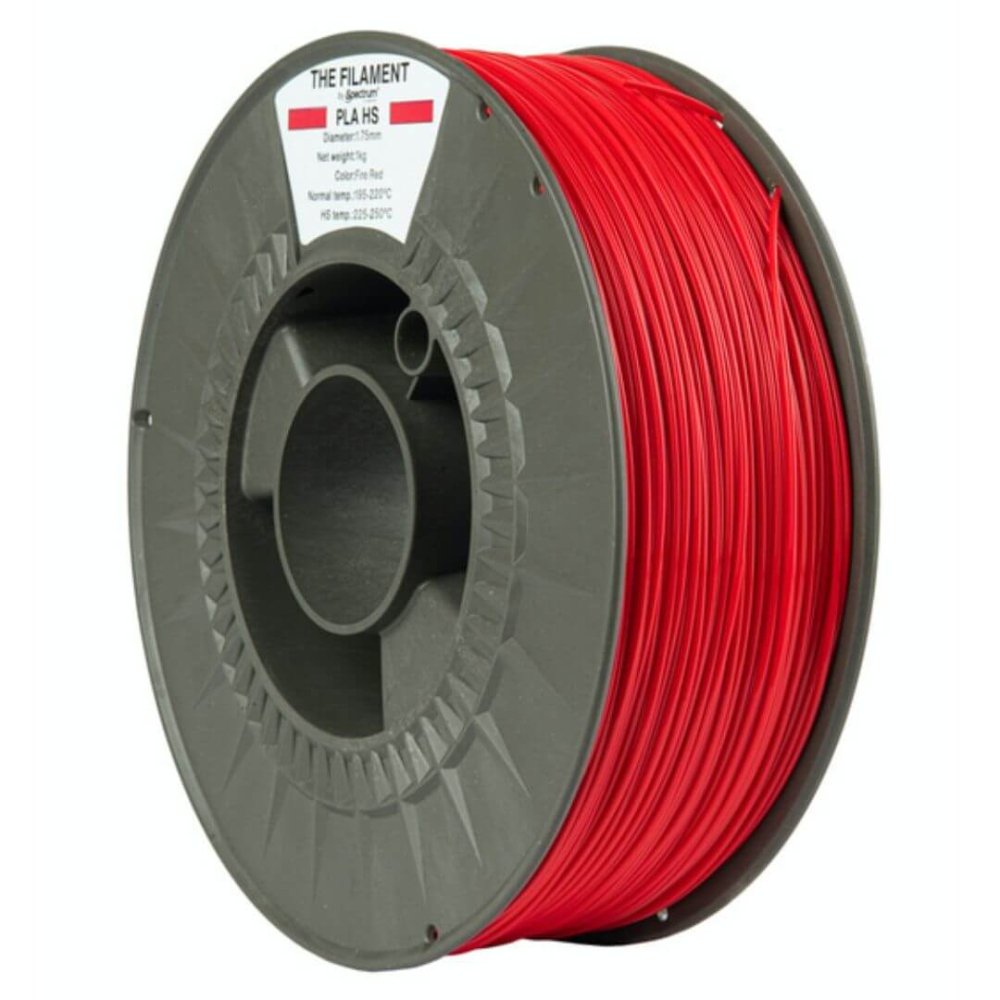 Filament The Filament PLA HS Fire Red 1 kg