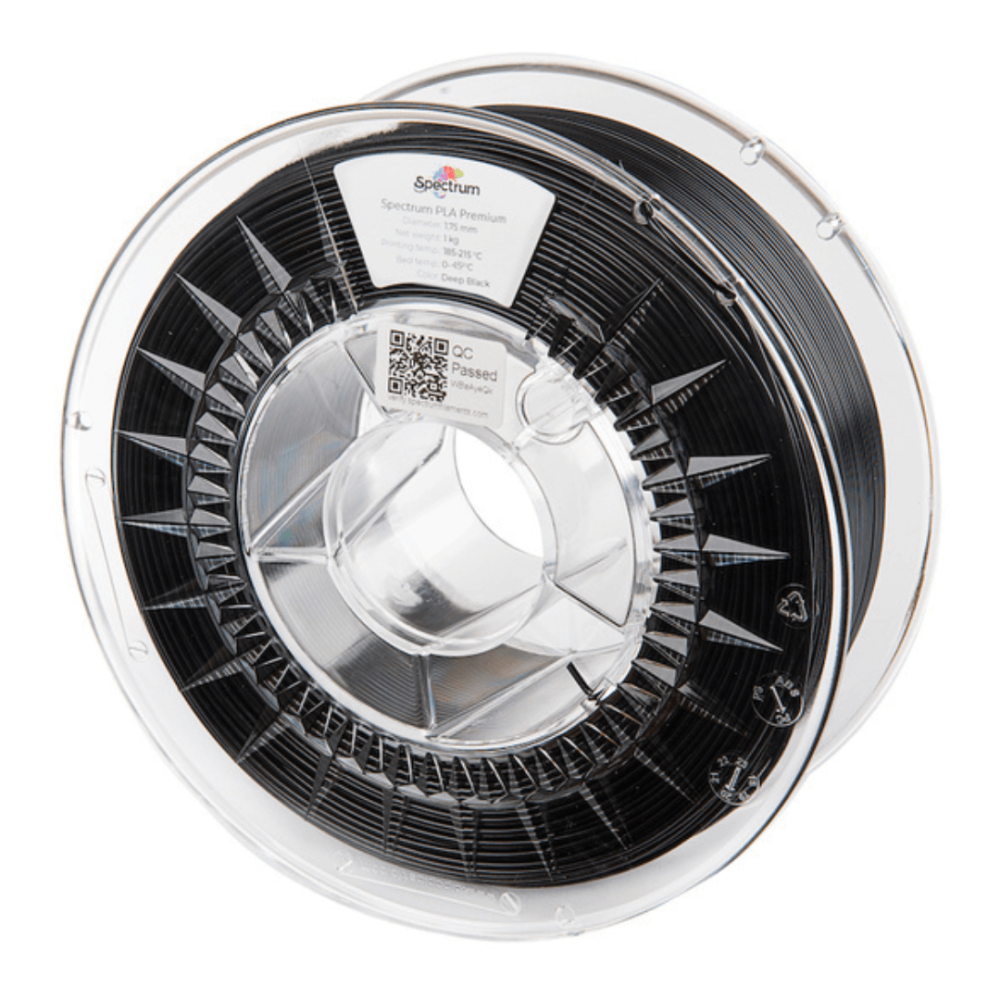 Filament Spectrum PLA Premium Deep Black 1 kg