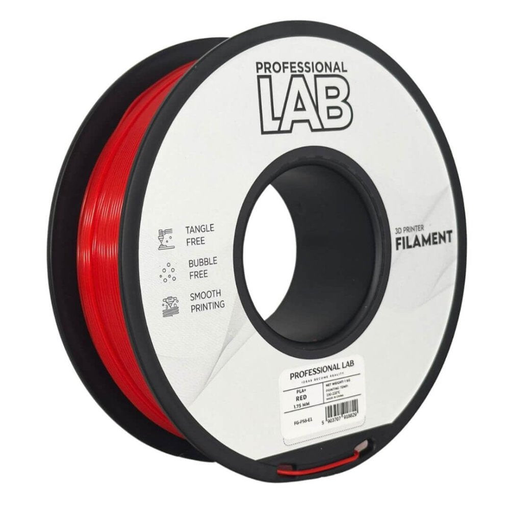 Filament Professional Lab PLA Plus Red 1 kg