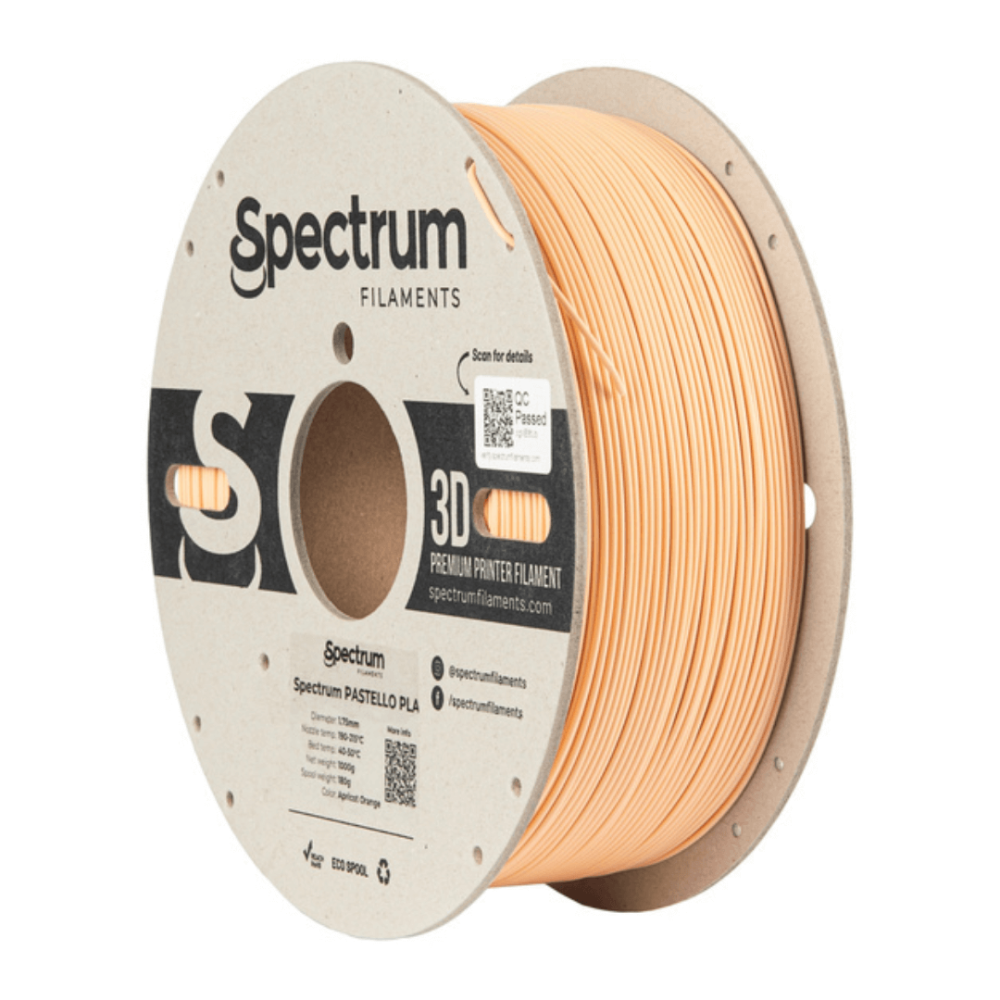 Filament Spectrum Pastello PLA Apricot Orange 1 kg