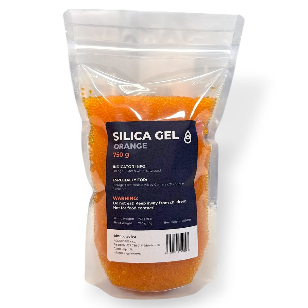 Silicagel orange 750g
