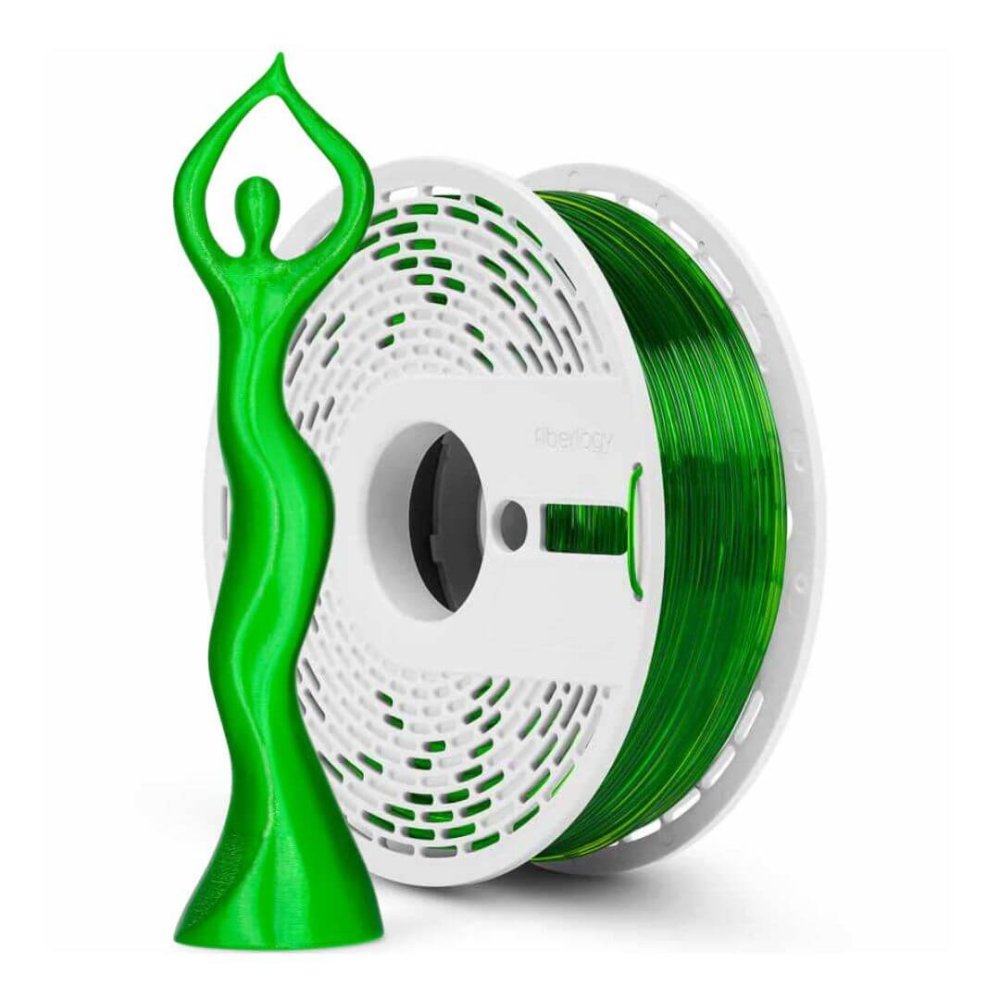 Fiberlogy HS PLA Clear Green 0.85 kg